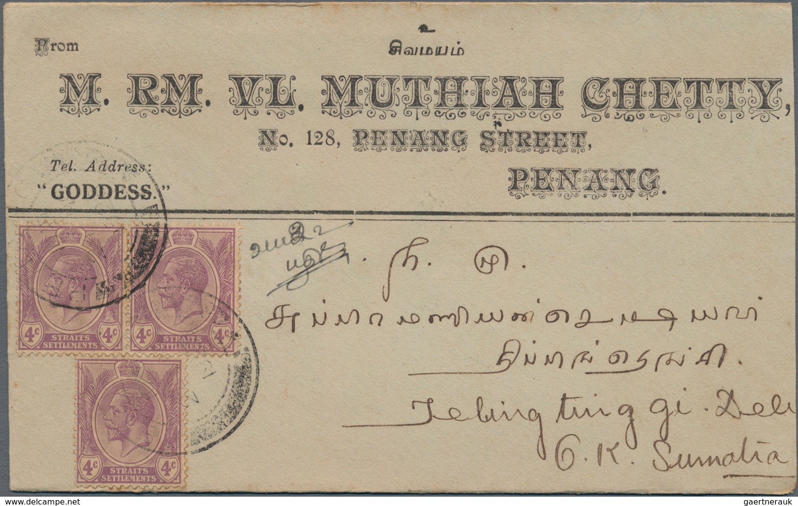 Malaiische Staaten - Penang: 1910's-60's: The Post Offices Of Penang Region: 29 Covers Used At 20 Di - Penang