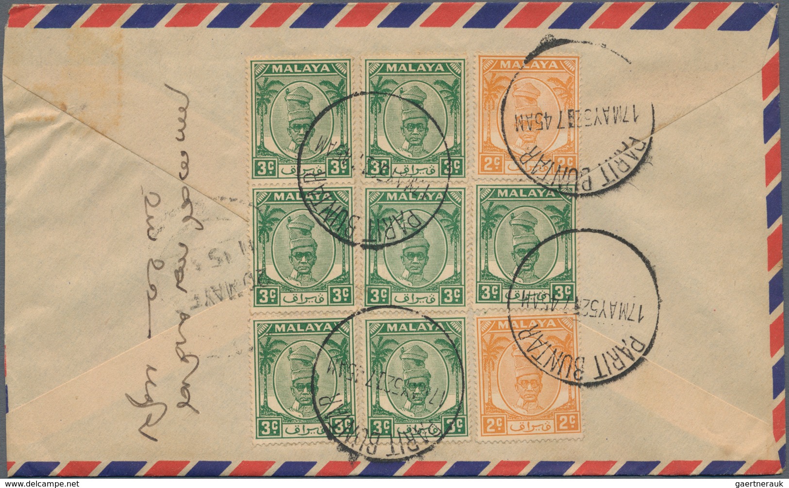 Malaiische Staaten - Perak: 1890's-1960's: Collection Of More Than 140 Covers From Many Different Po - Perak