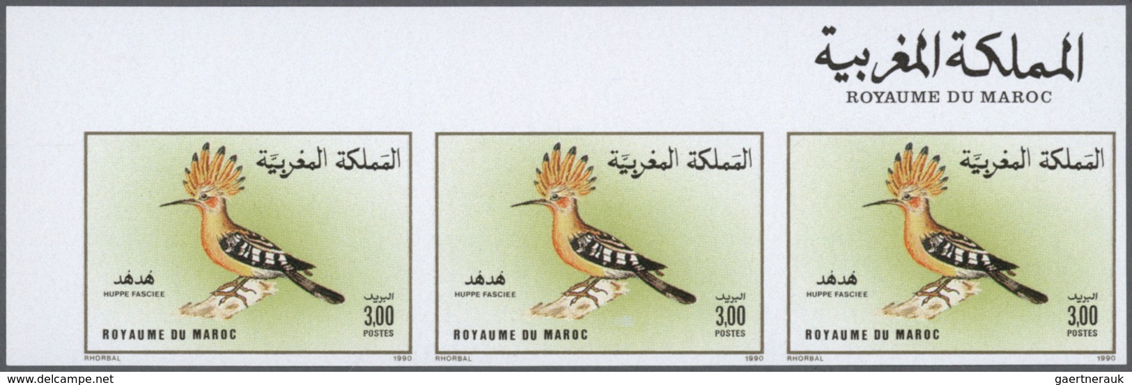 Marokko: 1973/1991, U/m Accumulation Of Apprx. 1.900 IMPERFORATE Stamps, Mainly Within Units Incl. M - Usados
