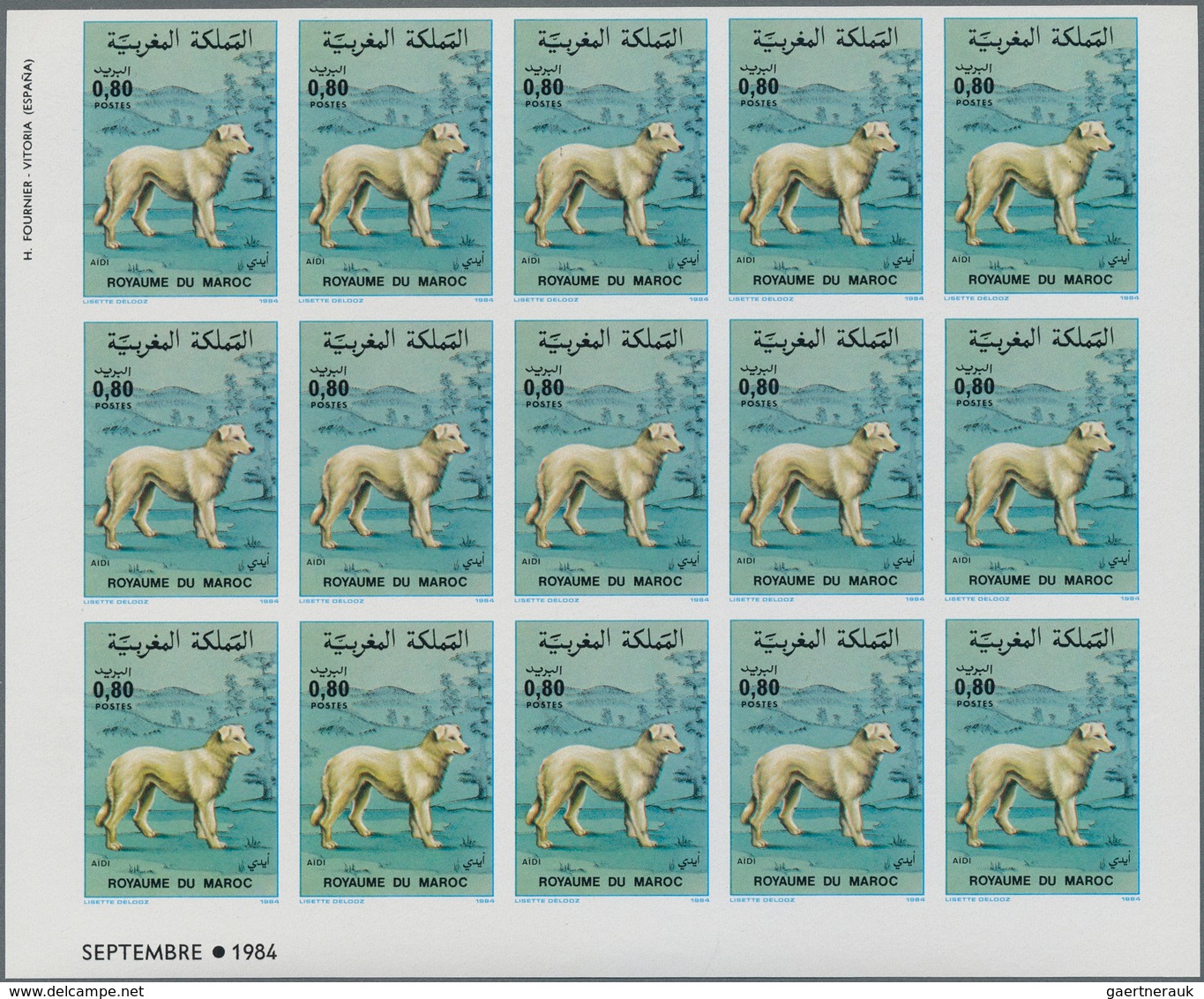 Marokko: 1982/1992, Lot Of 13.231 IMPERFORATE (instead Of Perforate) Stamps MNH, Showing Various Top - Usati