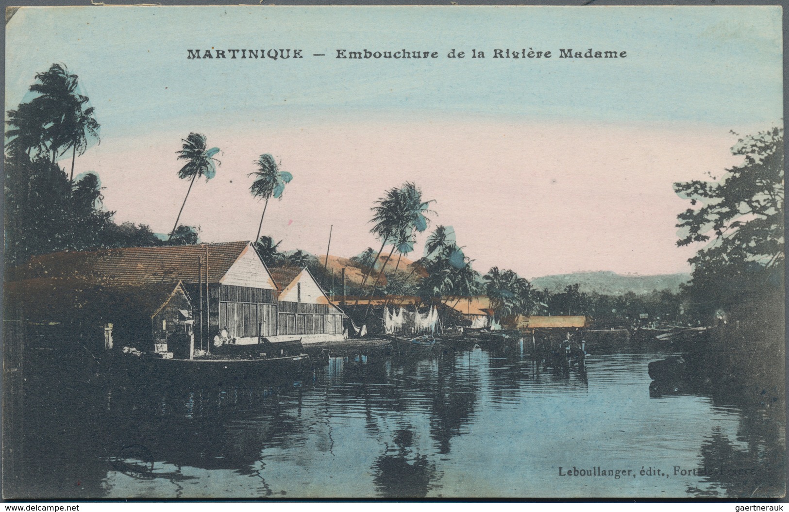 Martinique: 1900/1980, Box With More Then 400 Historical Postcards With A Major Part Before 1945. Th - Sonstige & Ohne Zuordnung