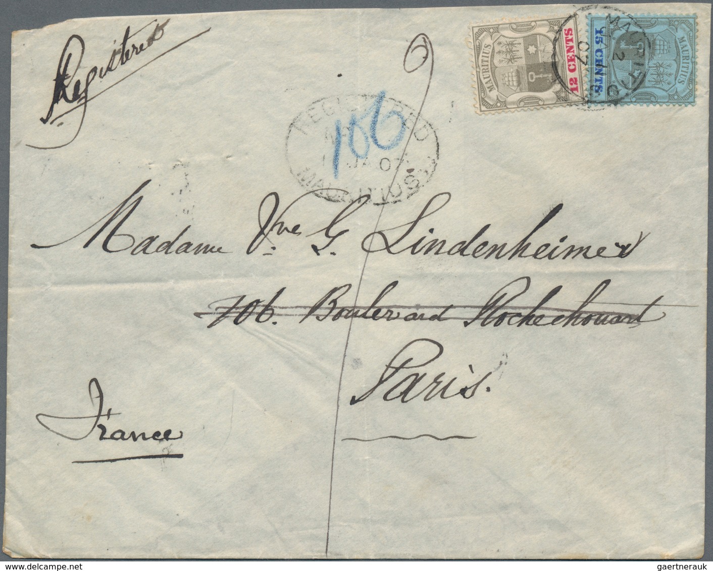 Mauritius: 1883/1907, Nice Accumulation Of 11 Postal Stationery Cards Incl. Two Preprinted Items, On - Mauricio (...-1967)