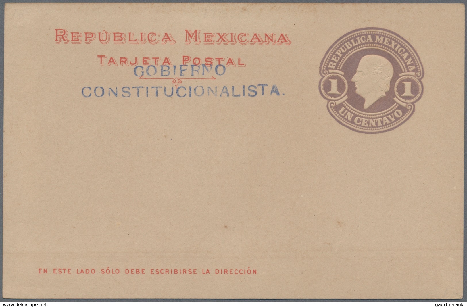 Mexiko - Ganzsachen: 1880/1940 (ca.), Collection Of Apprx. 300 Used+unused Stationeries, Comprising - México