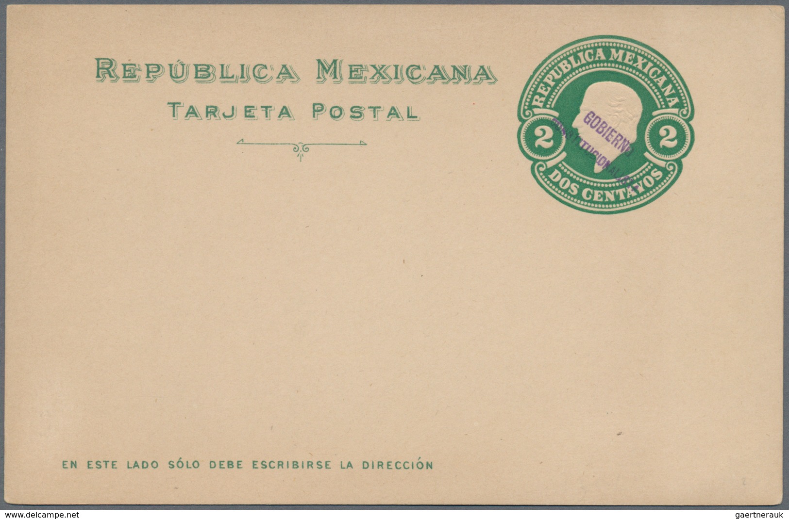 Mexiko - Ganzsachen: 1880/1940 (ca.), collection of apprx. 300 used+unused stationeries, comprising