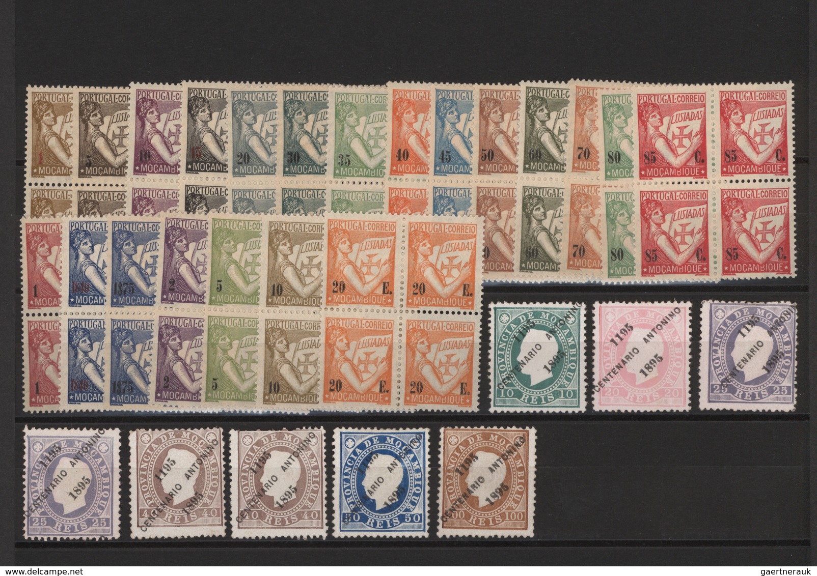 Mocambique: 1876/1951, Nice Lot Of The Portugues Time. Mostly Mint Hinged Or With Some Gum Adhesions - Mozambique