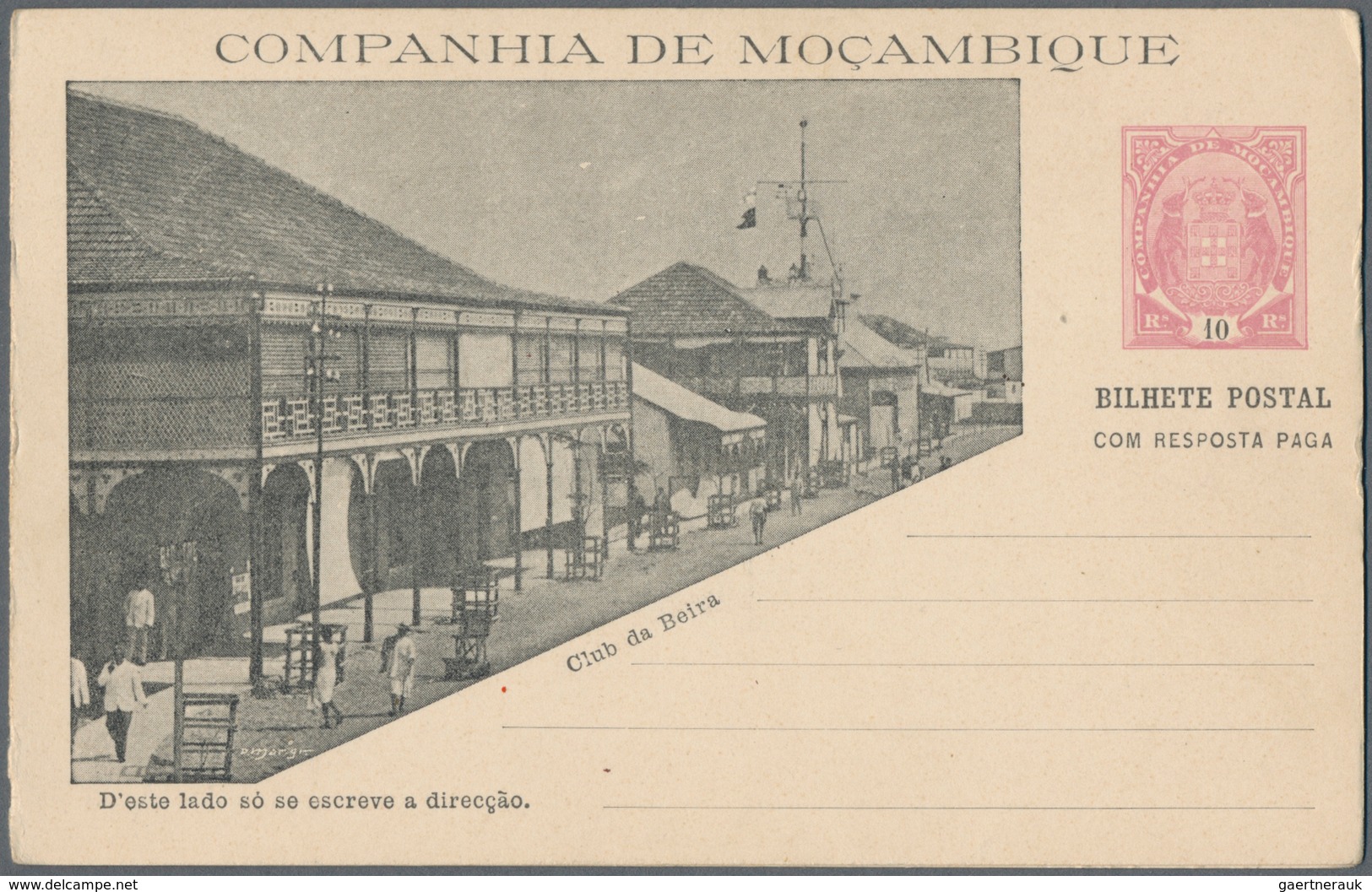 Mocambique: 1885/1988 Ca. 260 Postal Stationeries, Incl. Picture Postal Stationery Cards, Also With - Mosambik