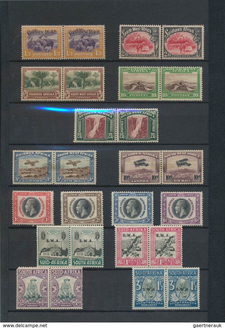 Namibia: 1897/2005, German South West Africa/South West Africa/Namibia, Mint Collection In Three Sto - Namibie (1990- ...)