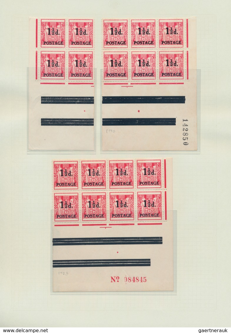 Neuseeland: 1938/1960 (ca.), KGVI And QEII, Specialised Collection In Two Volumes, Neatly Arranged O - Cartas & Documentos