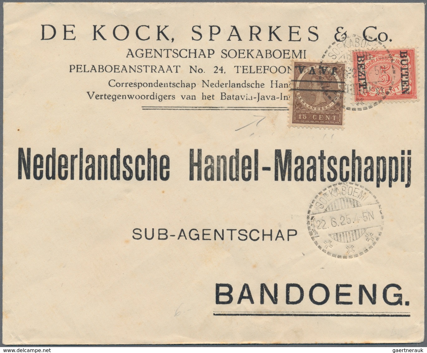 Niederländisch-Indien: 1885/1947, Covers (3), Stationery (6), Ppc (2), Also Indonesia 1949/71 (6). I - Indes Néerlandaises