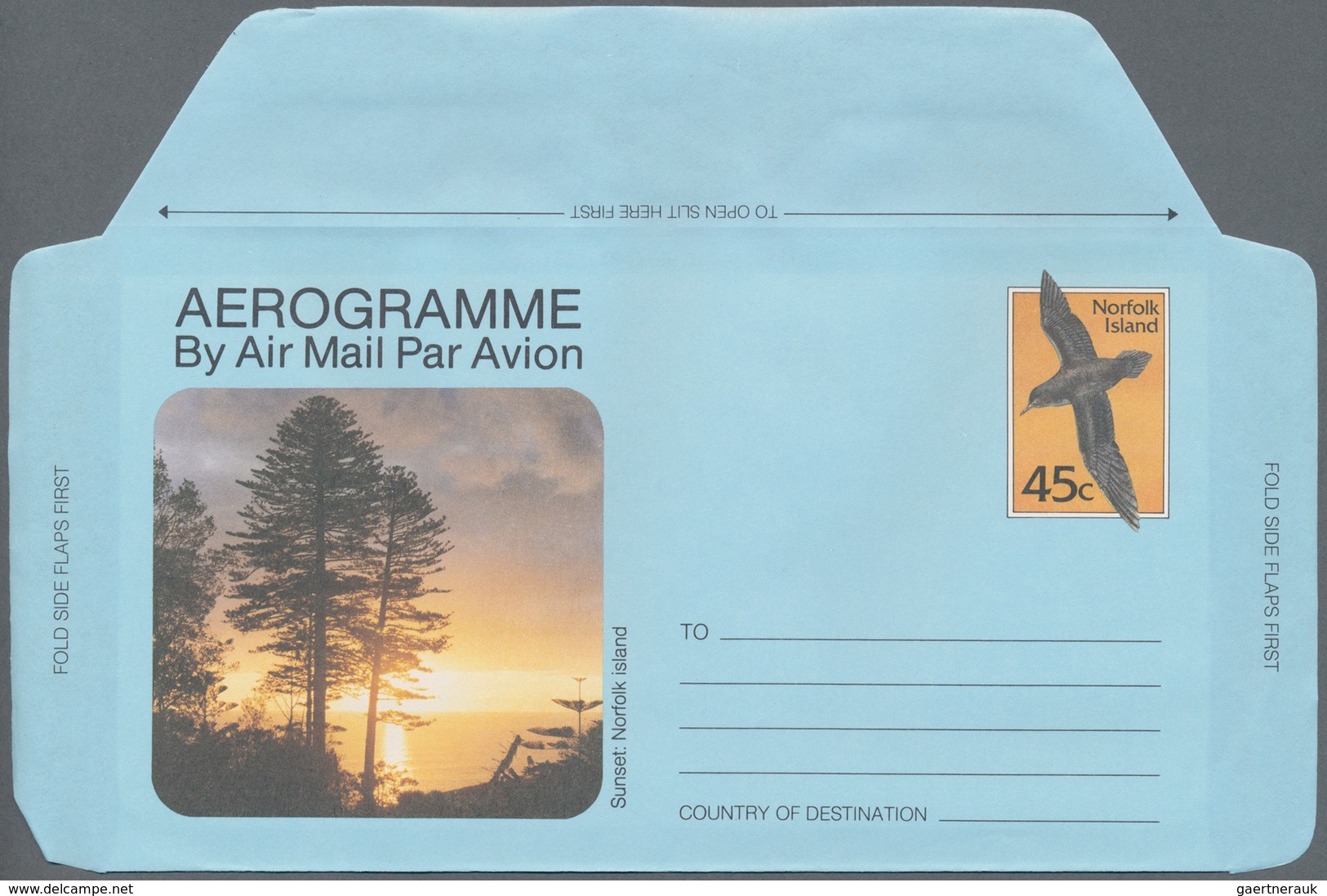 Norfolk-Insel: 1981/1998 (ca.), Accumulation With Approx. 900 AEROGRAMMES And Pre-Stamped Envelopes - Ile Norfolk