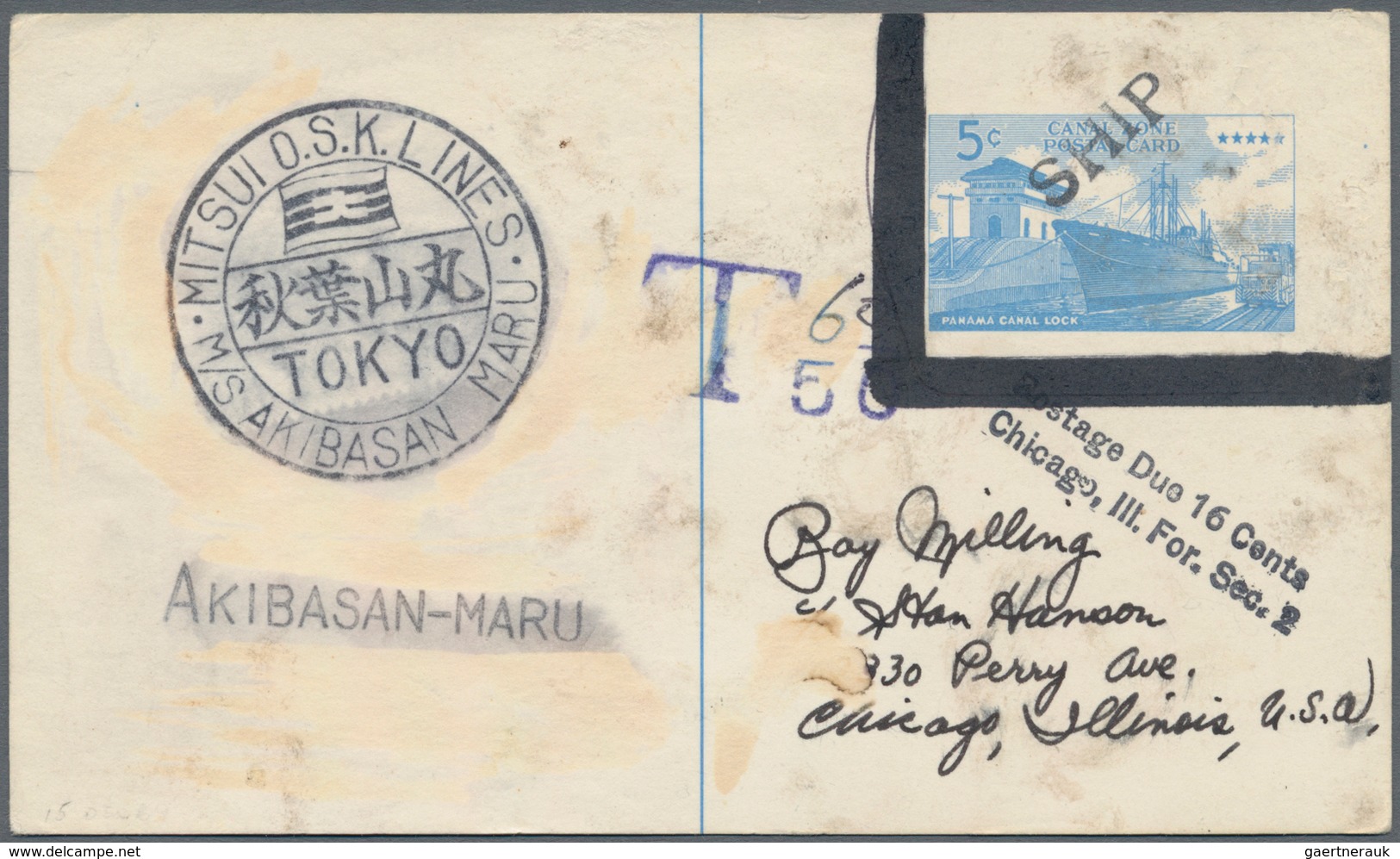 Panama-Kanalzone: 1908/75 (ca. ), Accumulation Of Ca. 420 Covers And Mostly Unused Postal Stationery - Panama