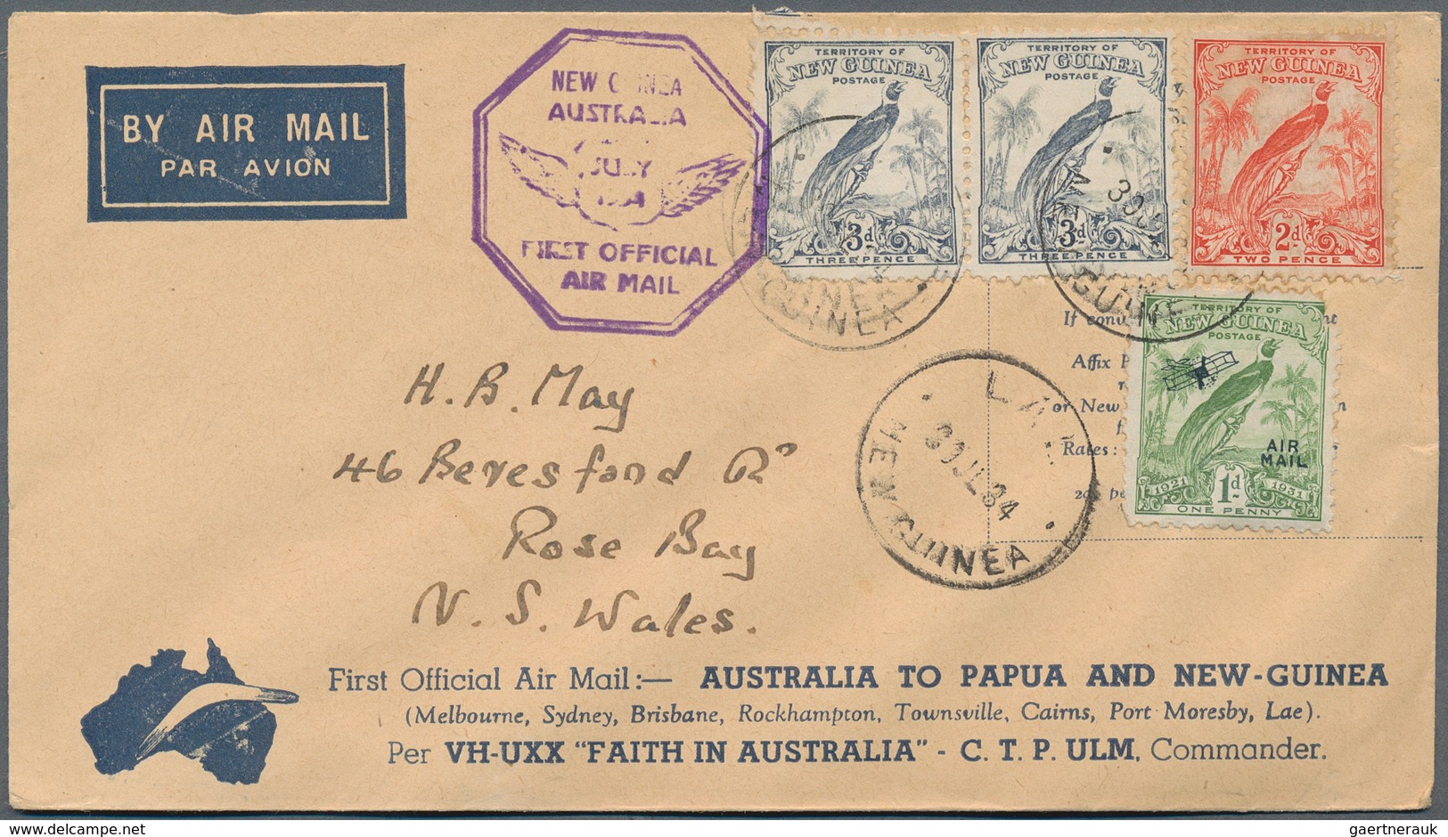 Papua Neuguinea: 1931/64, Covers Of PNG (14, Some W. Slight Faults) Or Australia Used In PNG (18, Ca - Papua-Neuguinea