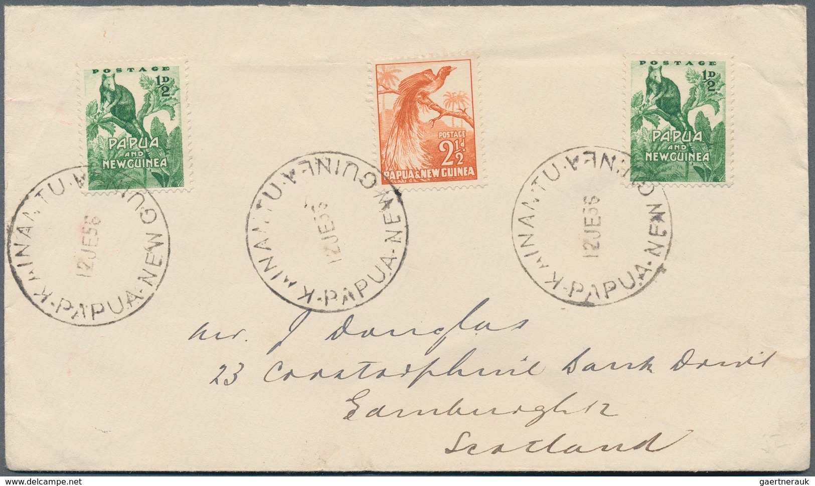 Papua Neuguinea: 1931/64, Covers Of PNG (14, Some W. Slight Faults) Or Australia Used In PNG (18, Ca - Papúa Nueva Guinea