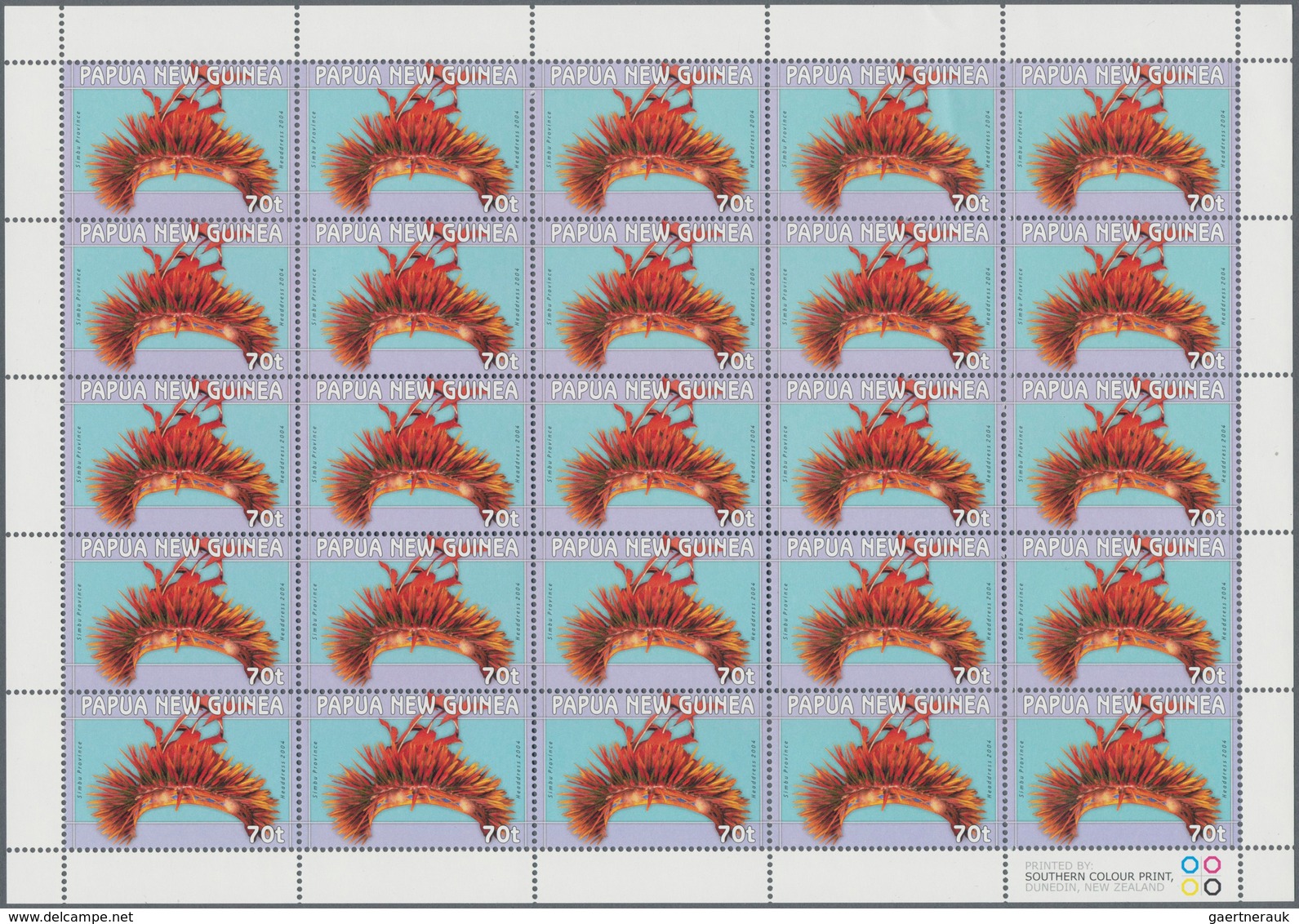 Papua Neuguinea: 1996/2008 (approx). Enormes stock containing sets and souvenir sheets with many bea