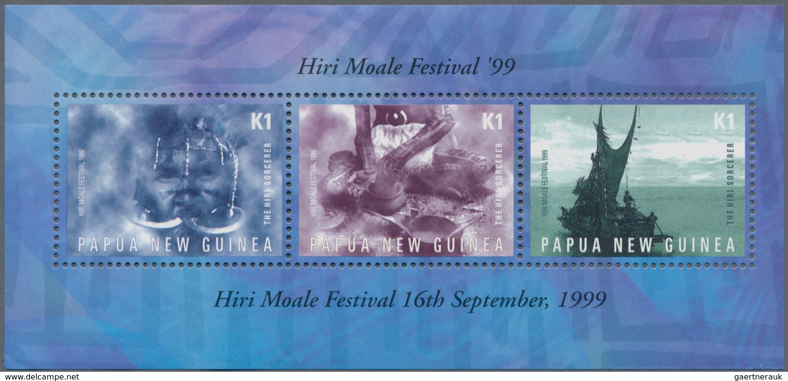 Papua Neuguinea: 1996/2008 (approx). Enormes stock containing sets and souvenir sheets with many bea