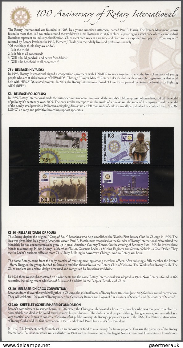 Papua Neuguinea: 1996/2008 Huge Stock Of So-called PNG STAMP PACKS, Each Containing A Complete Stamp - Papoea-Nieuw-Guinea