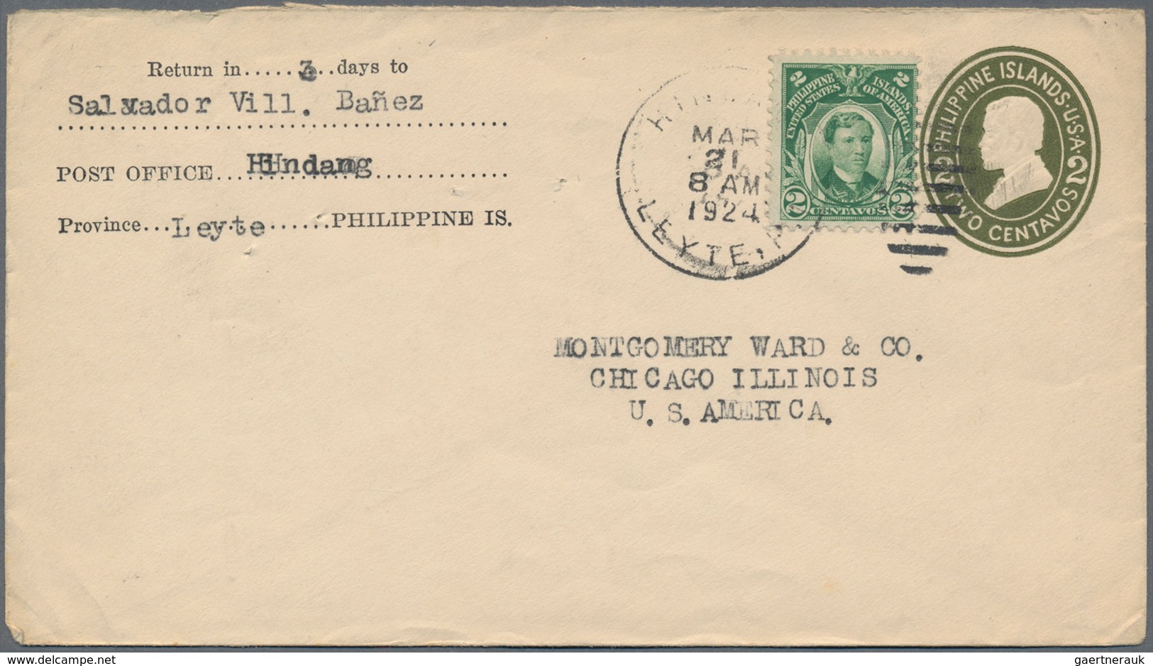 Philippinen - Ganzsachen: 1900/85 (ca.), Very Interesting Accumulation Of Unused, And Commercially U - Philippines