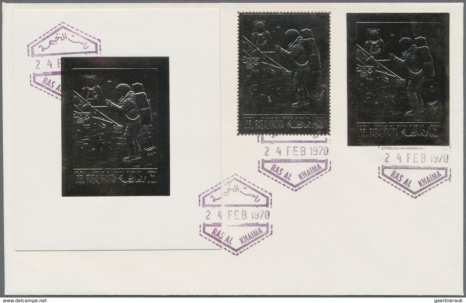 Ras al Khaima: 1965/70, Ras Al Khaima/Um al Quiwain mint and used, cto/FDC collection on hingeless L