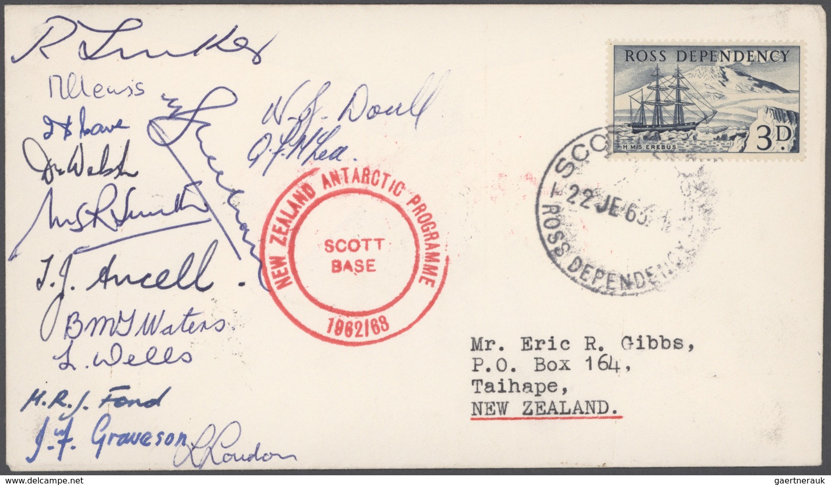 Ross-Gebiet: 1959/1980, Collection Of Apprx. 200 Covers/cards, Showing A Nice Range Of Attractive Fr - Autres & Non Classés