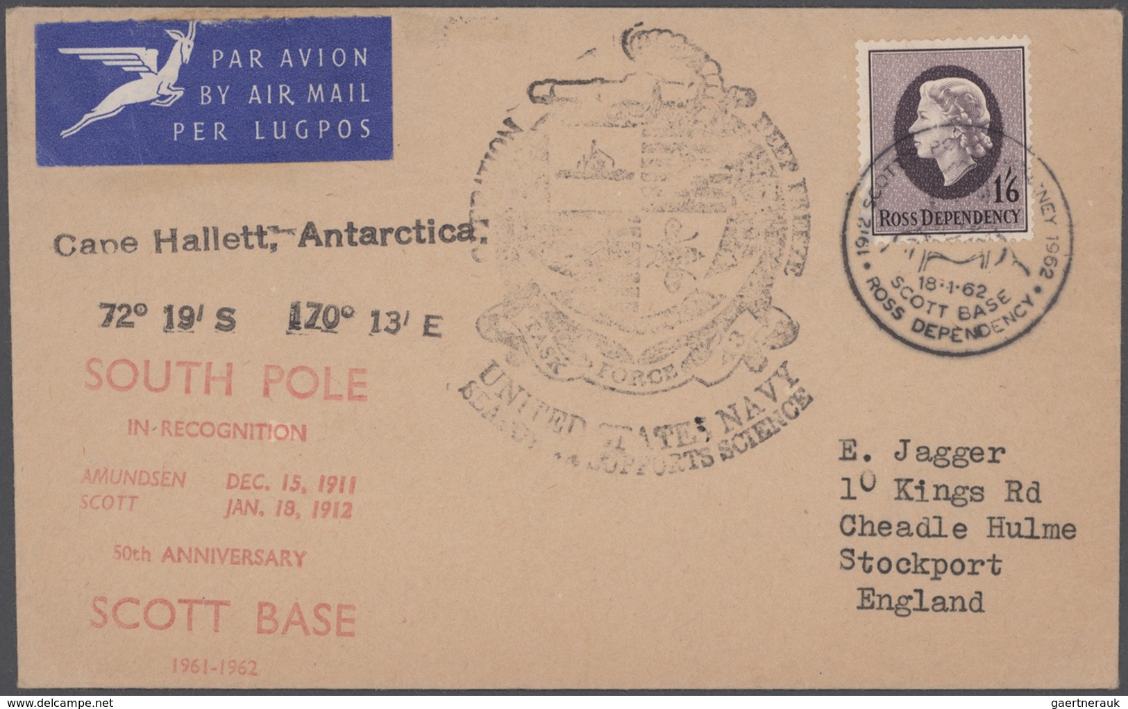 Ross-Gebiet: 1959/1980, Collection Of Apprx. 200 Covers/cards, Showing A Nice Range Of Attractive Fr - Otros & Sin Clasificación