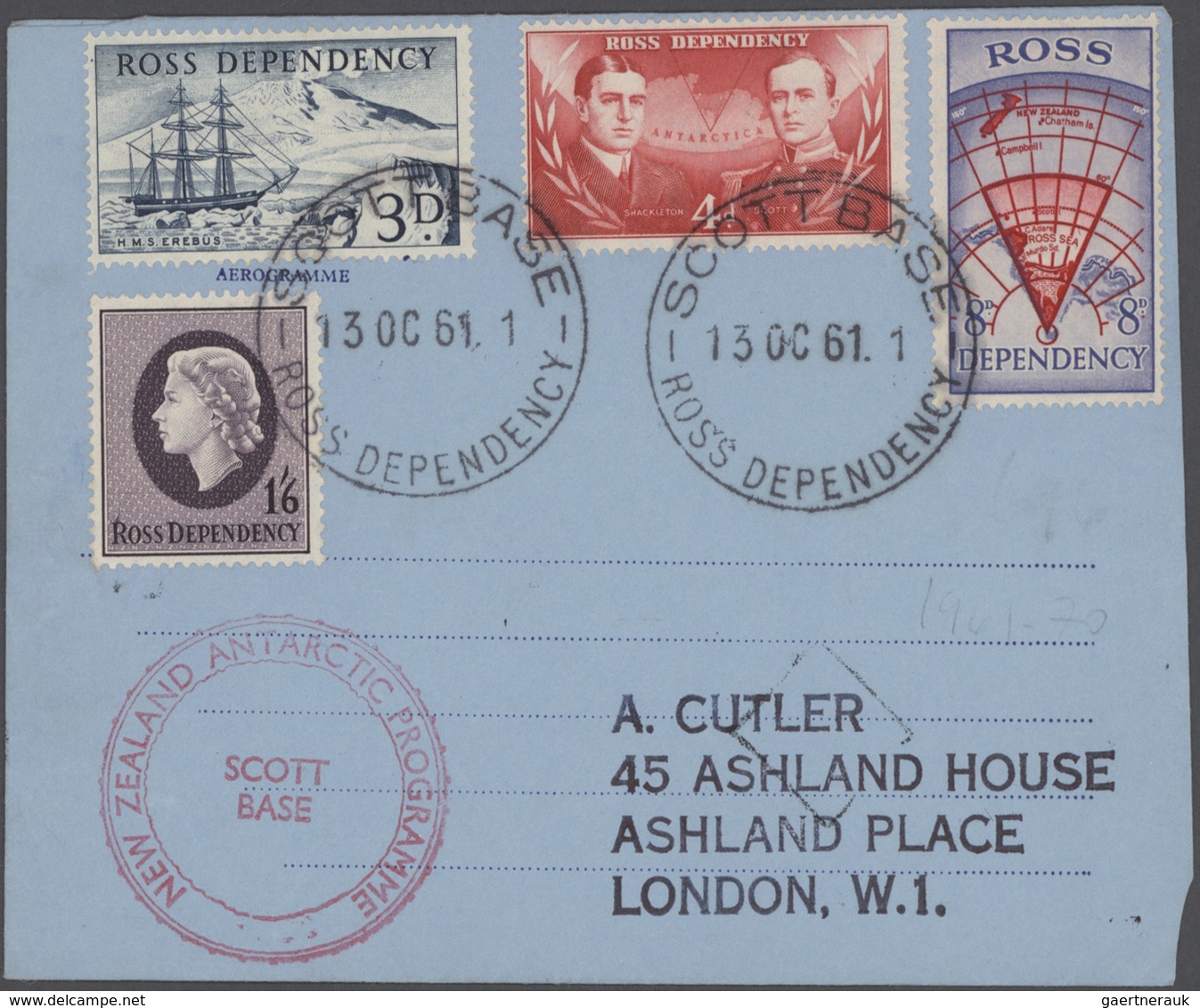 Ross-Gebiet: 1959/1981, Collection Of Apprx. 200 Covers/cards, Showing A Nice Range Of Attractive Fr - Andere & Zonder Classificatie