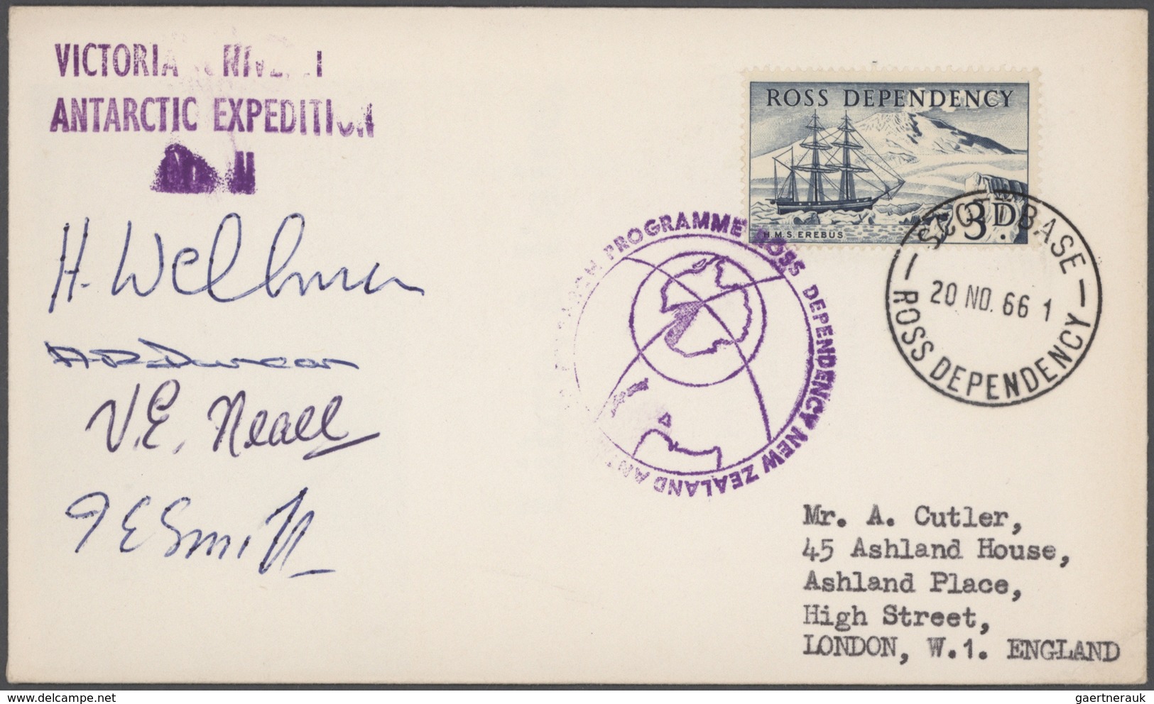 Ross-Gebiet: 1959/1981, Collection Of Apprx. 200 Covers/cards, Showing A Nice Range Of Attractive Fr - Otros & Sin Clasificación