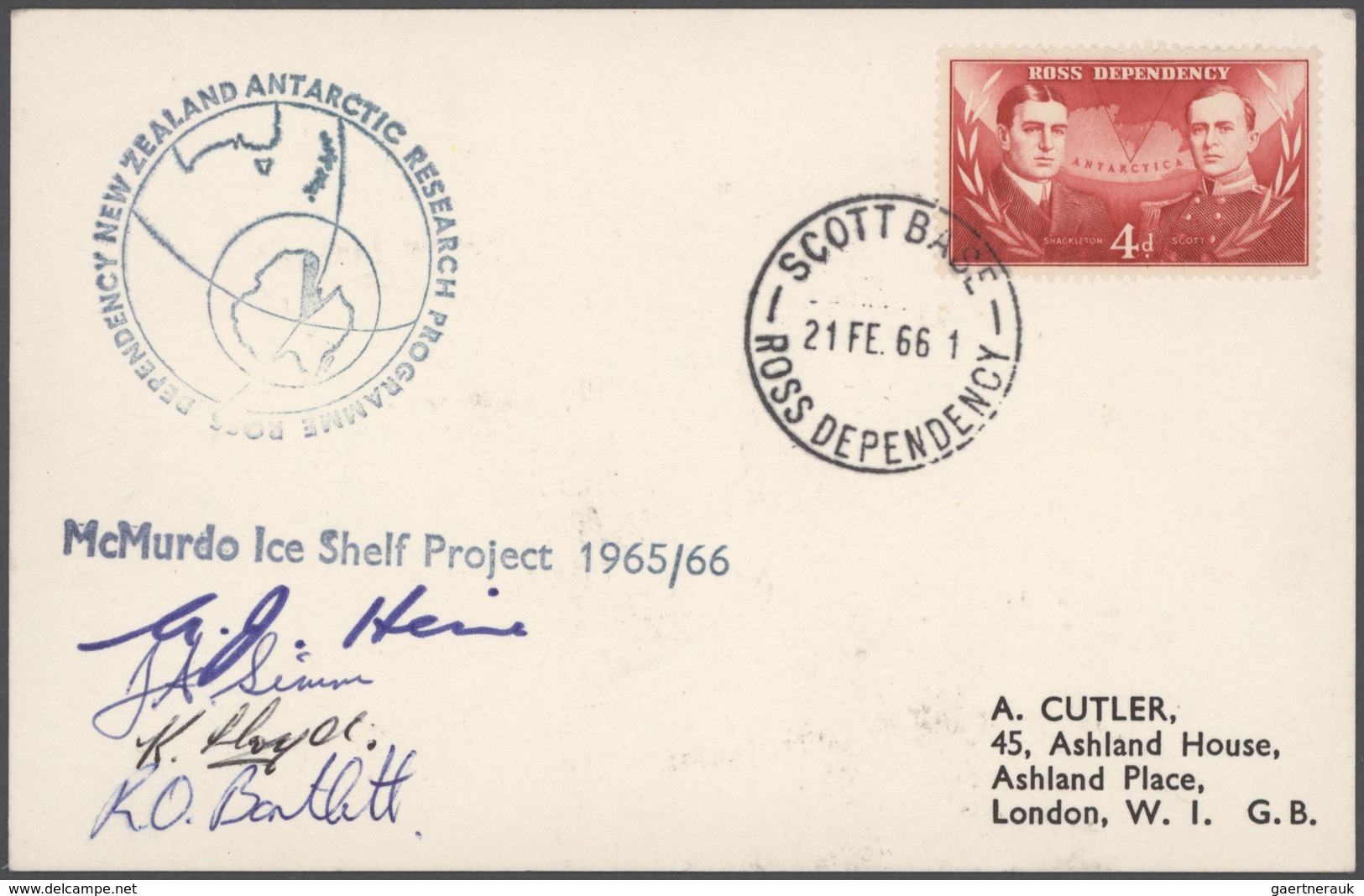 Ross-Gebiet: 1959/1981, Collection Of Apprx. 200 Covers/cards, Showing A Nice Range Of Attractive Fr - Otros & Sin Clasificación