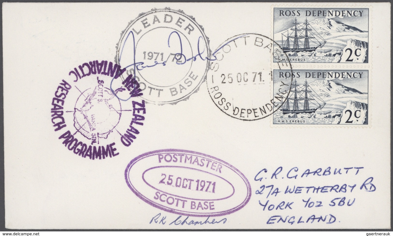 Ross-Gebiet: 1959/1995, Collection Of Apprx. 200 Covers/cards, Showing A Nice Range Of Attractive Fr - Otros & Sin Clasificación