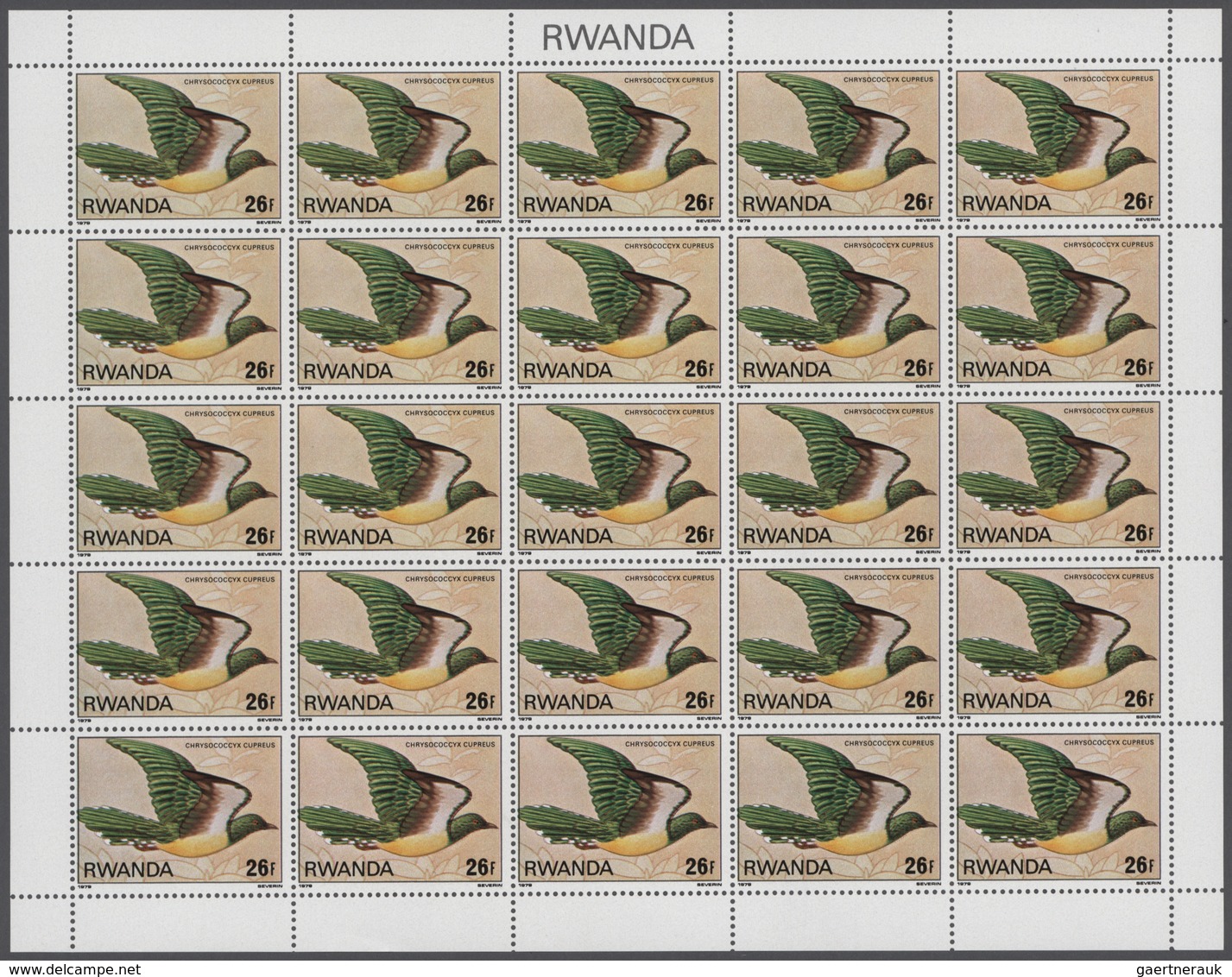 Ruanda: 1967/1983, Big Investment Accumulation Of Full Sheets, Part Sheets And Souvenir Sheets. Vary - Otros & Sin Clasificación