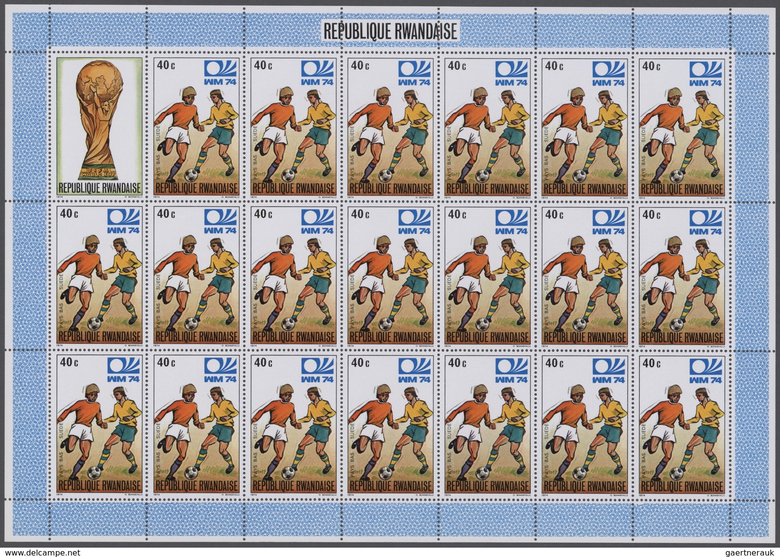 Ruanda: 1967/1983, Big Investment Accumulation Of Full Sheets, Part Sheets And Souvenir Sheets. Vary - Andere & Zonder Classificatie