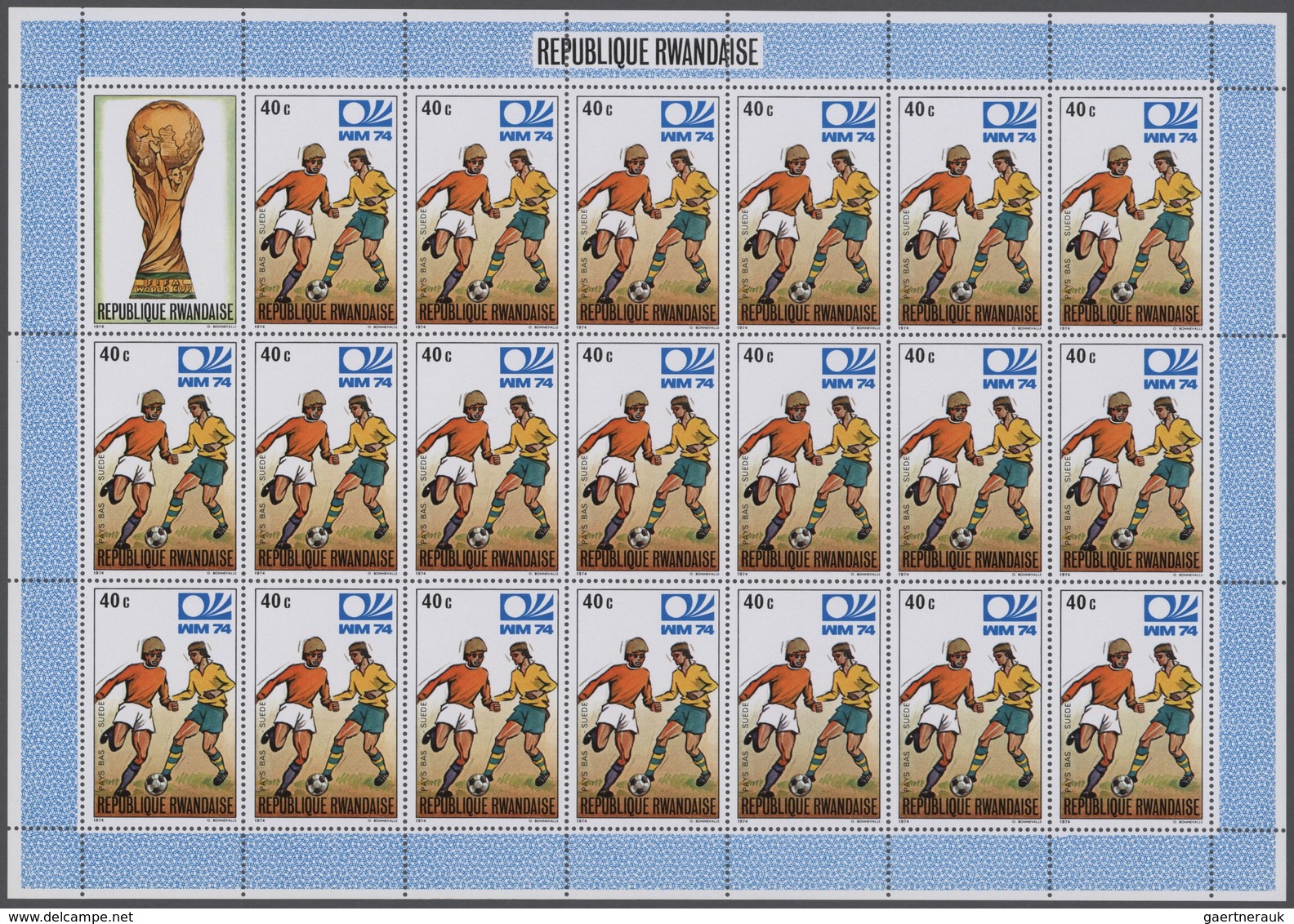 Ruanda: 1967/1983, Big Investment Accumulation Of Full Sheets, Part Sheets And Souvenir Sheets. Vary - Autres & Non Classés