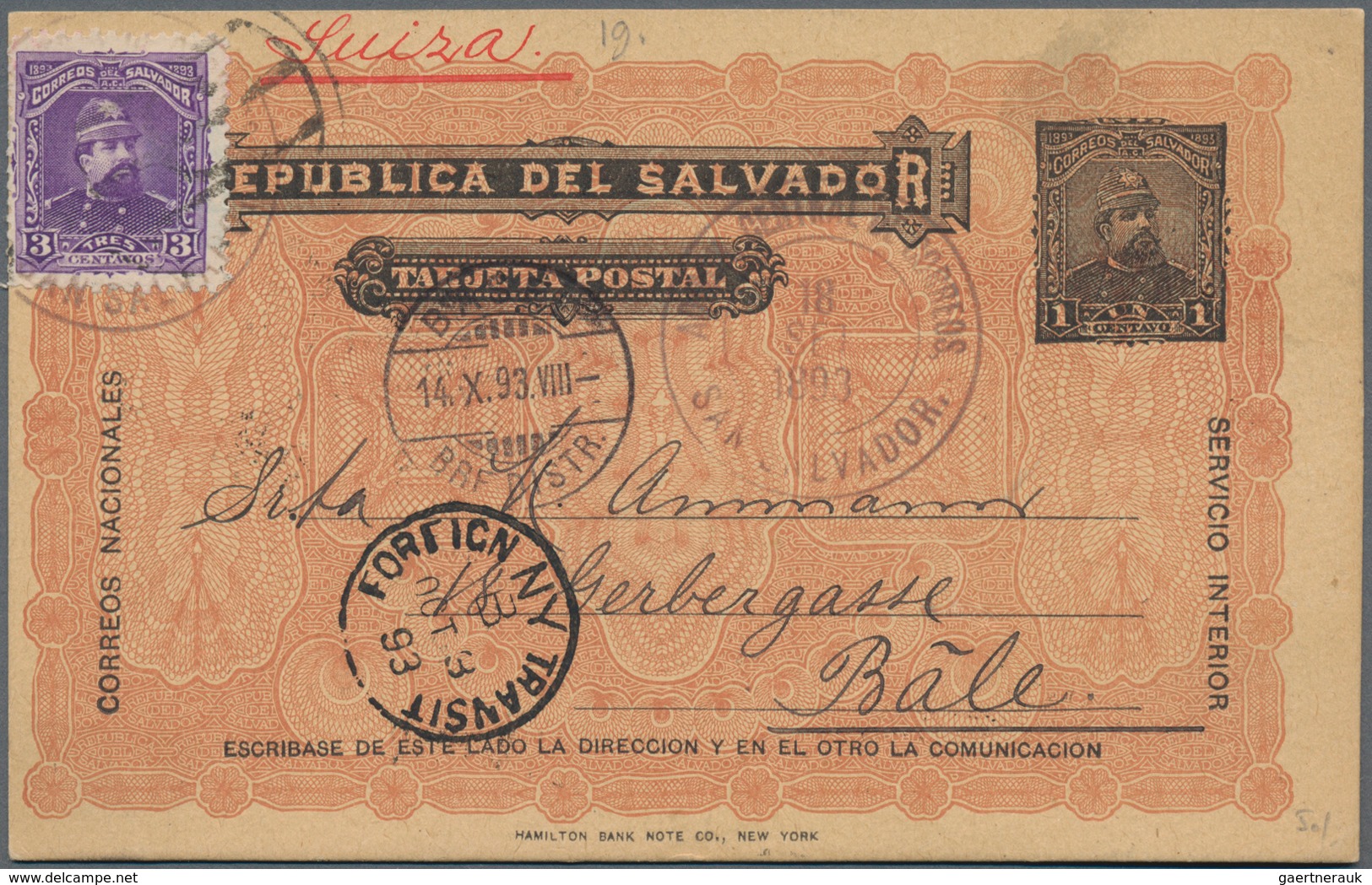El Salvador - Ganzsachen: 1890/1900, Recommendable Lot Of 43 Stationery Cards And Envelopes Some Wit - El Salvador