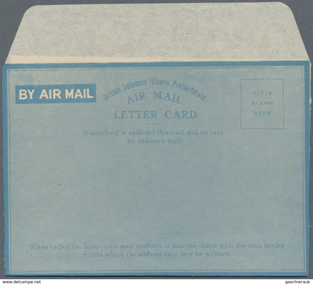 Salomoninseln: 1965/2001 (ca.), Accumulation With Approx. 1.000 UNFOLDED Or Folded AEROGRAMMES With - Salomonseilanden (...-1978)