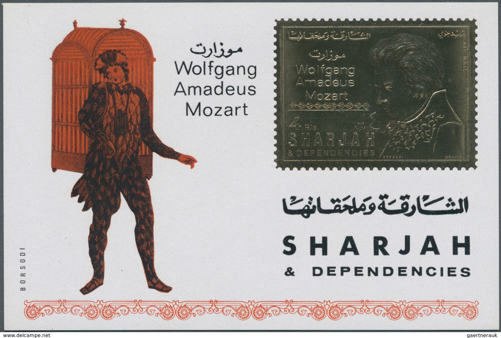 Schardscha / Sharjah: 1963/1972 (ca.), Accumulation In Box With Mostly Miniature Sheets But Also Sin - Sharjah