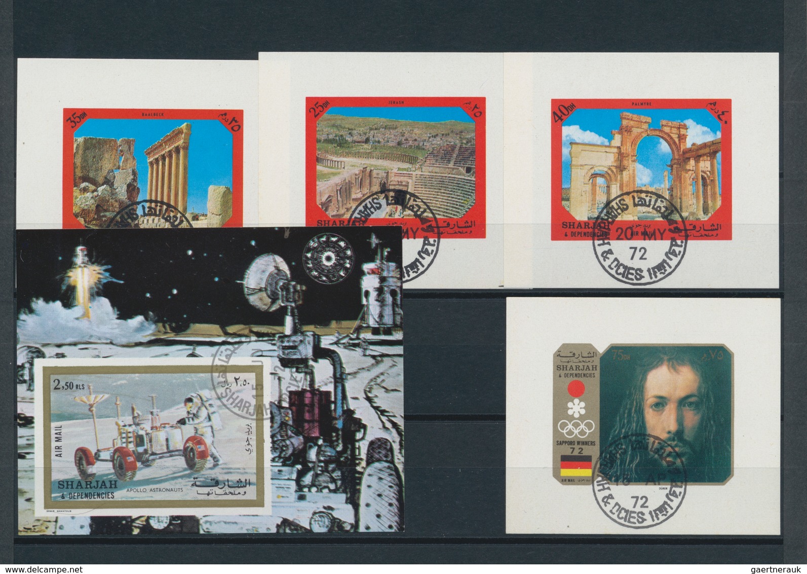 Schardscha / Sharjah: 1969/1972 (ca.), huge accumulation of tens of thousands of souvenir, minature