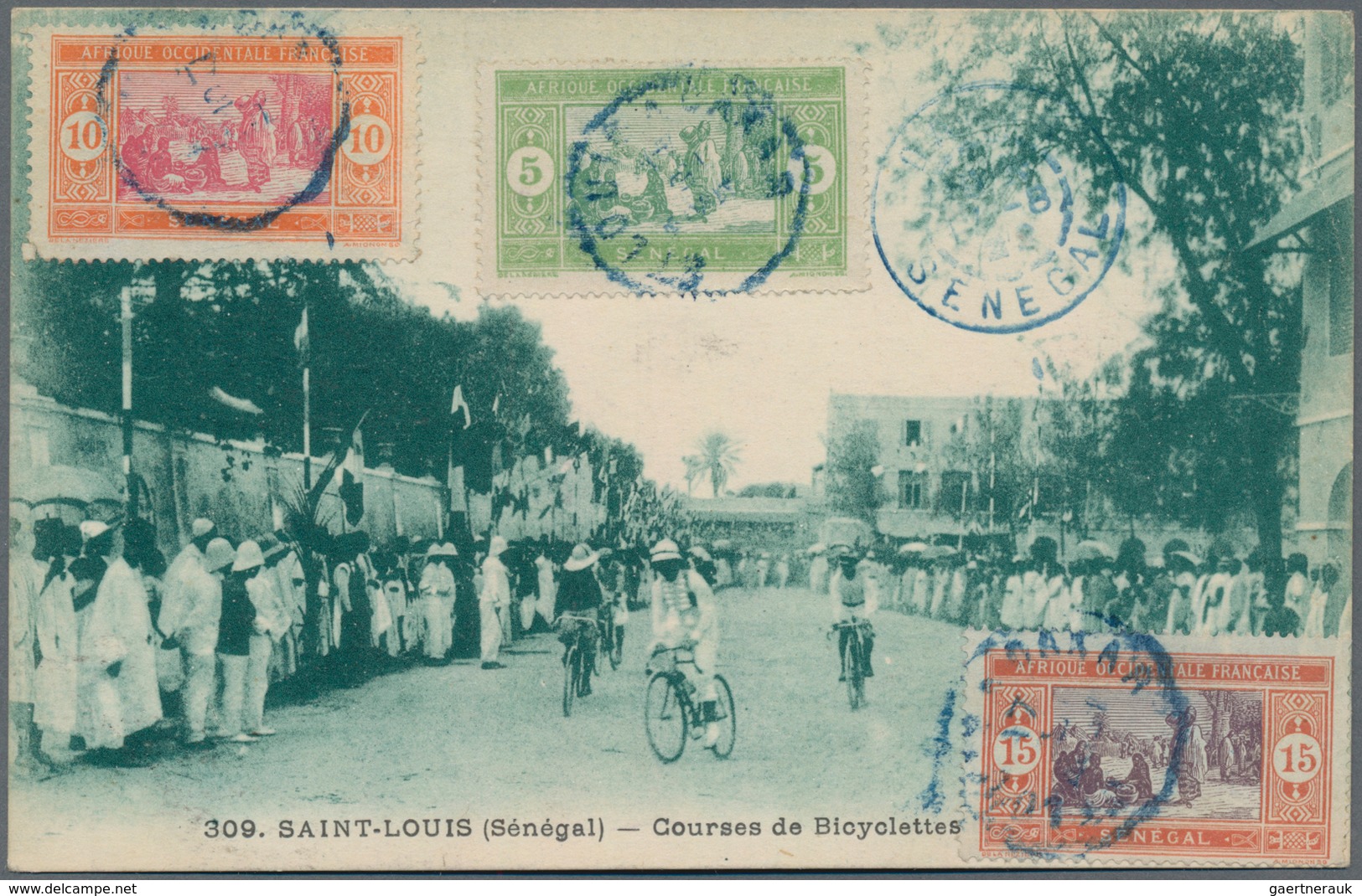 Senegal: 1900/1970, Huge Box With More Then 1600 Historical Postcards With A Minor Part Of Cards Dat - Sénégal (1960-...)