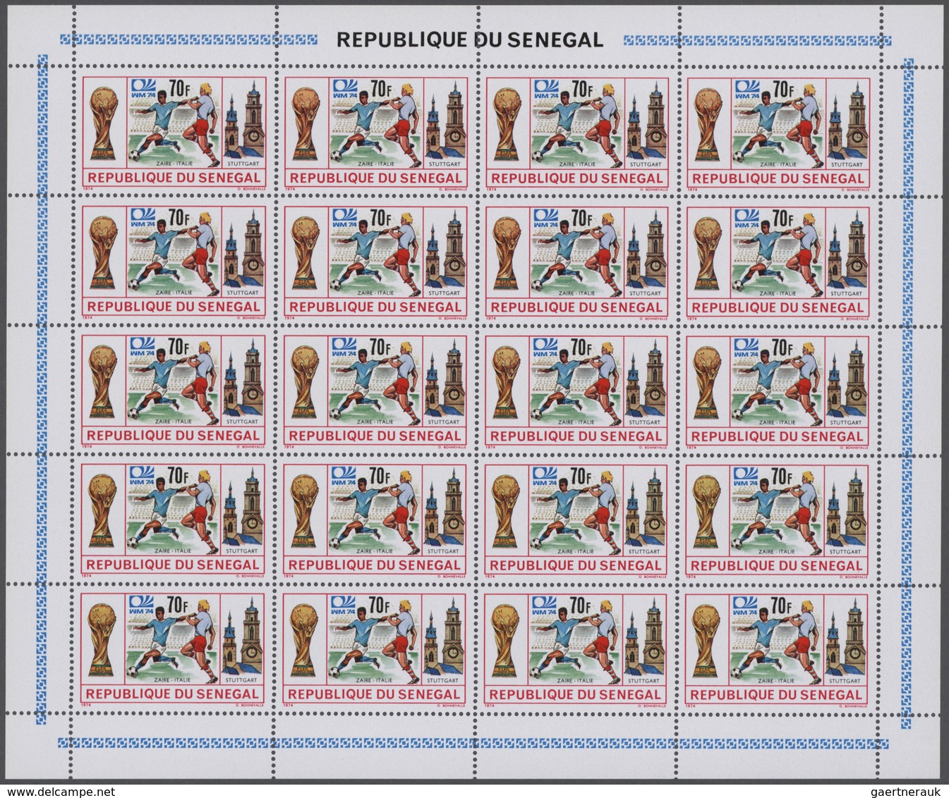 Senegal: 1972/1980, Big Investment Accumulation Of Full Sheets, Part Sheets And Souvenir Sheets. Var - Senegal (1960-...)