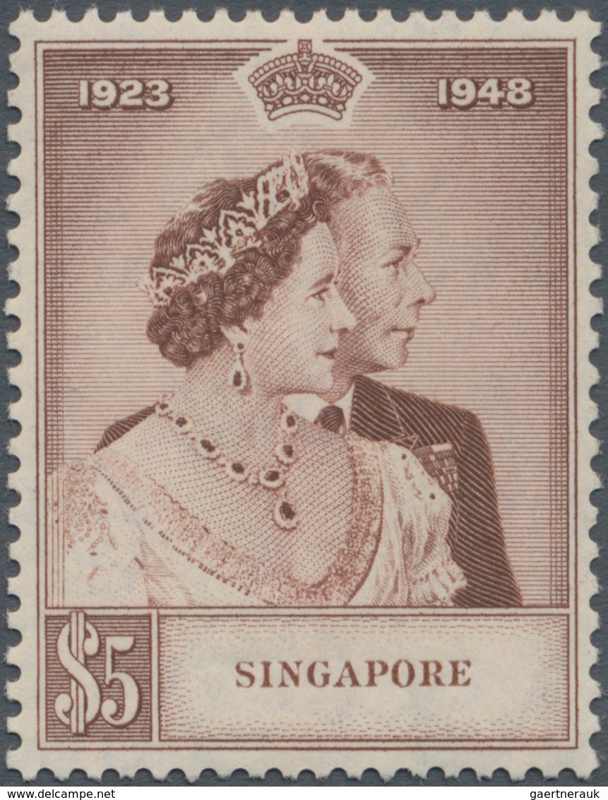 Singapur: 1940's-2000's: Accumulation Of Several Hundred Stamps And Miniature Sheets, Especially 10 - Singapur (...-1959)