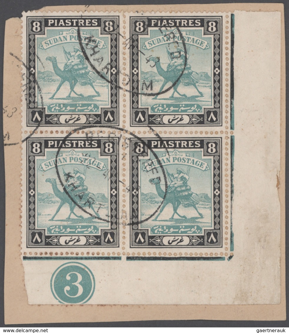 Sudan: 1900/1990 (ca.), sophisticated balance on stockpages/in glassines/loose material, comprising