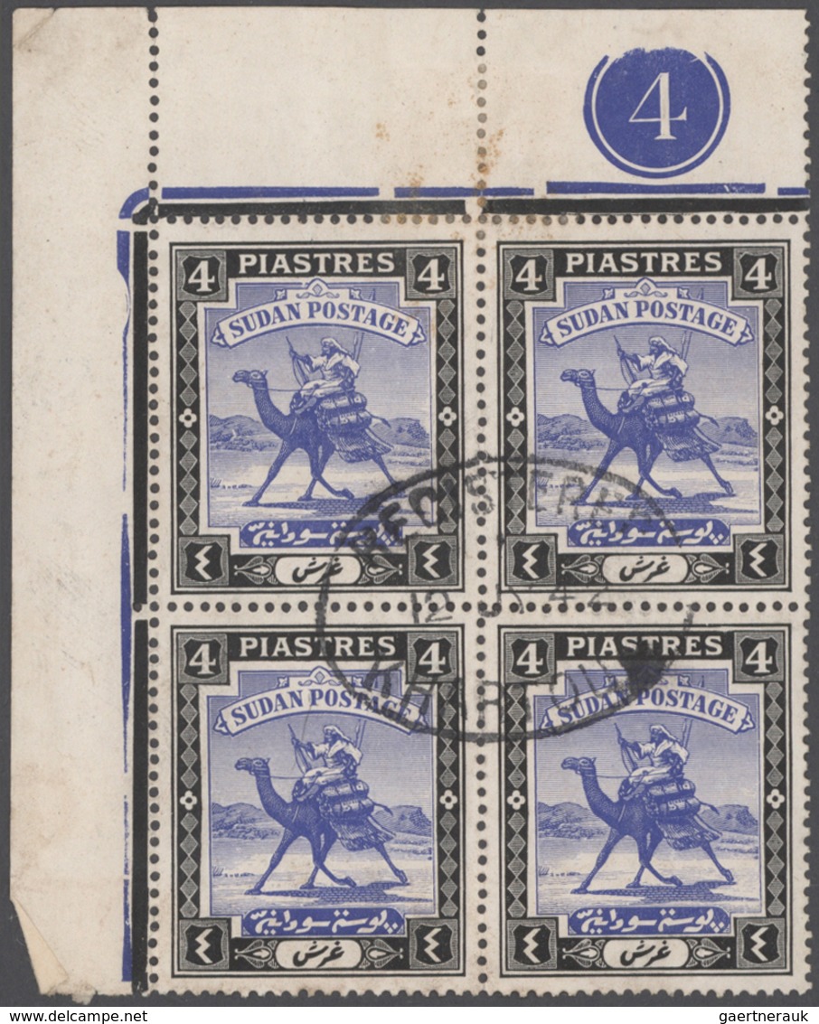 Sudan: 1900/1990 (ca.), sophisticated balance on stockpages/in glassines/loose material, comprising