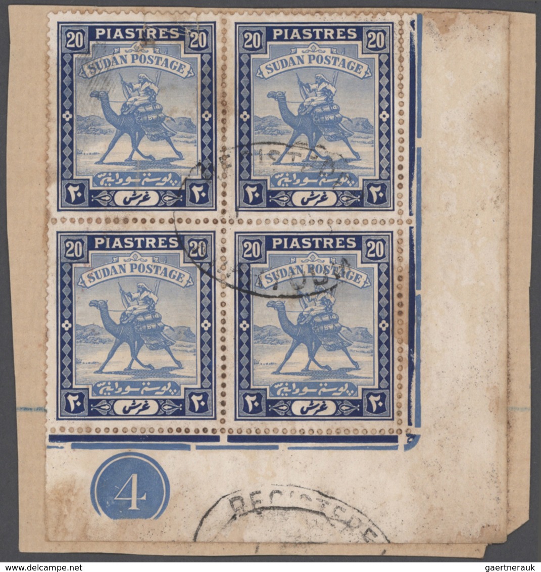 Sudan: 1900/1990 (ca.), sophisticated balance on stockpages/in glassines/loose material, comprising