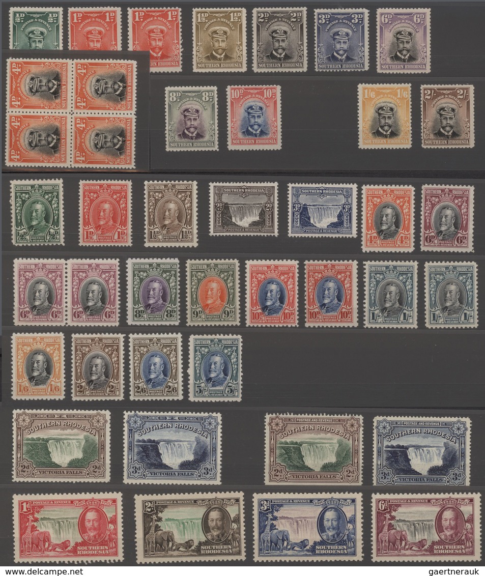 Südafrika: 1850's-1970's: Mint And Used Collection Of The Various Areas And Countries Of South Afric - Gebruikt