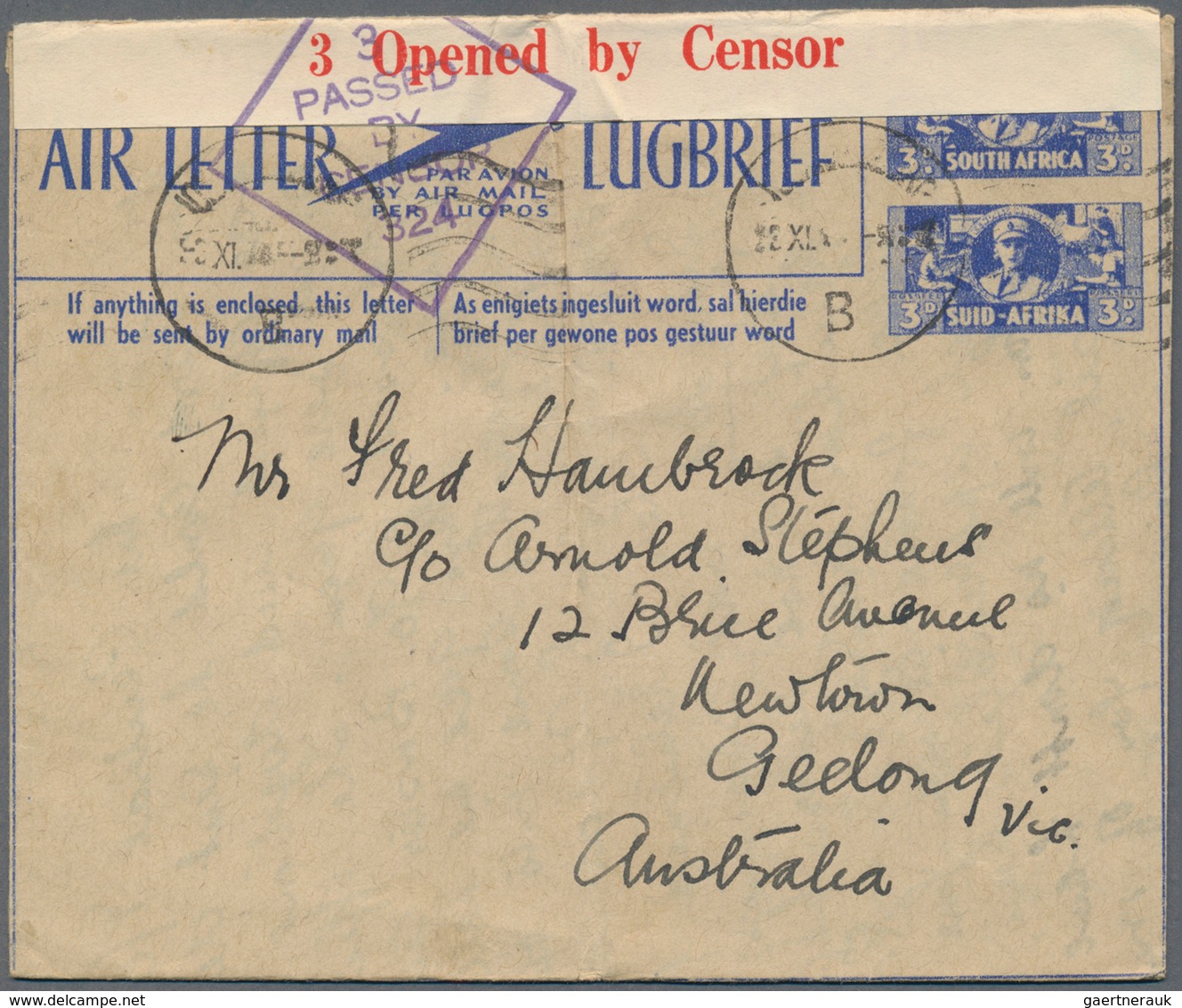 Südafrika: 1916/2005 (ca.), Accumulation Of Ca. 350 Covers And Unused, CTO-used And Commercially Use - Gebraucht