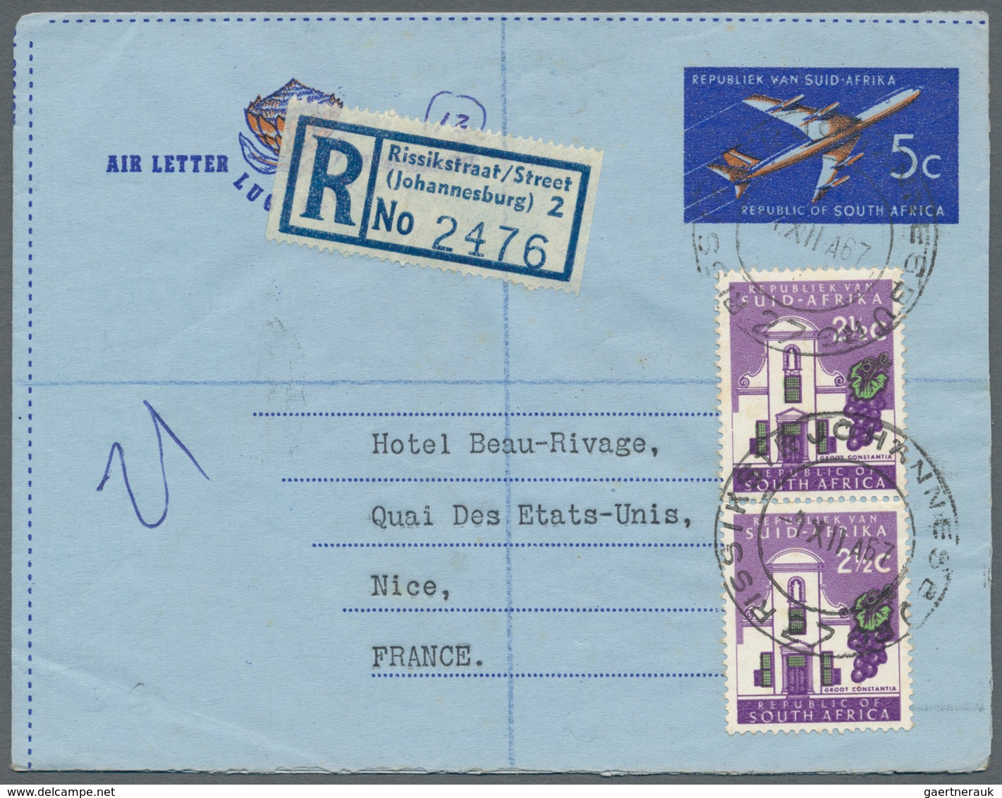 Südafrika - Ganzsachen: 1941/2002 (ca.) Attractive and great lot of AEROGRAMMES, more than 1.000 unu