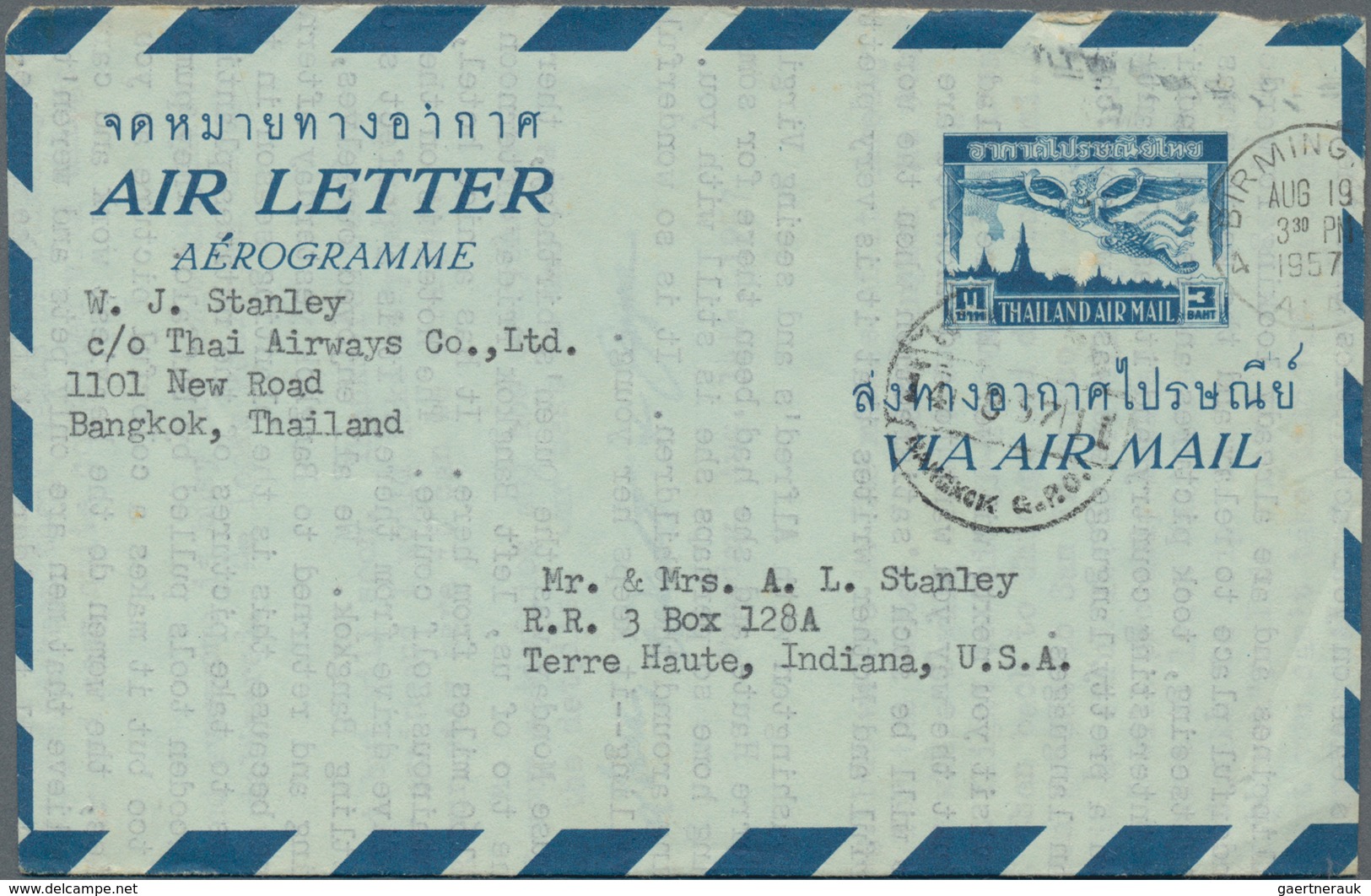 Thailand: 1918/85, Accumulation Of Approx. 650 Unused, CTO-used And Commercially Used Postal Station - Thailand