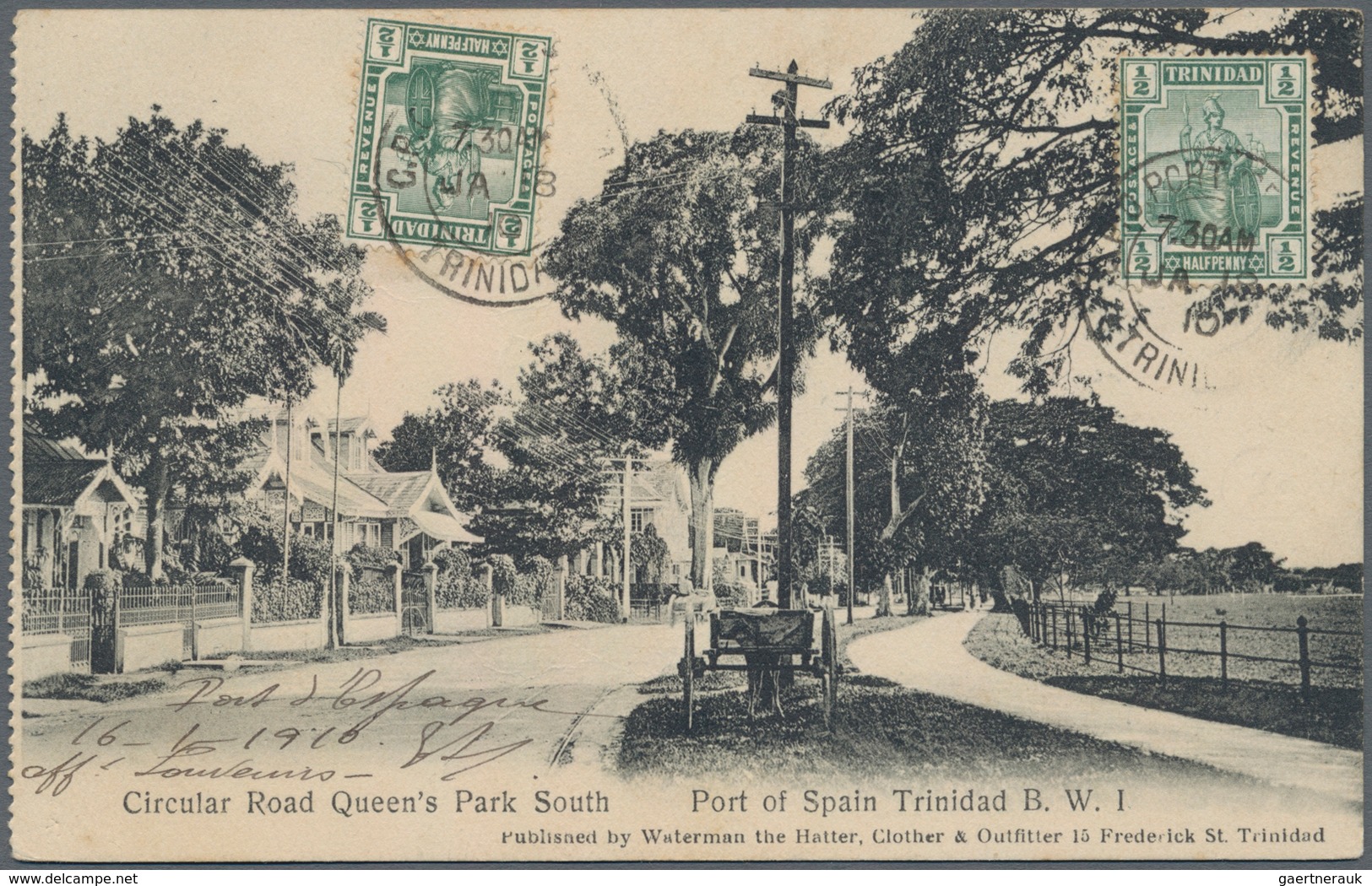 Trinidad Und Tobago: 1884/1985 (ca.), Accumulation Of Ca. 1.060 Covers (mostly Of The 80ies), Postca - Trindad & Tobago (1962-...)