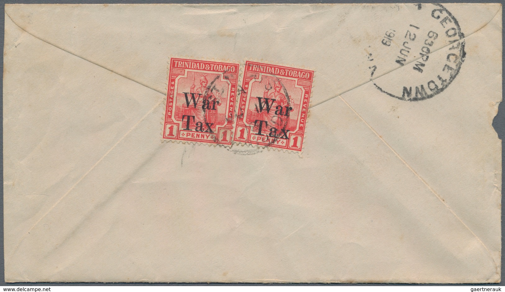 Trinidad Und Tobago: 1884/1985 (ca.), Accumulation Of Ca. 1.060 Covers (mostly Of The 80ies), Postca - Trinidad En Tobago (1962-...)