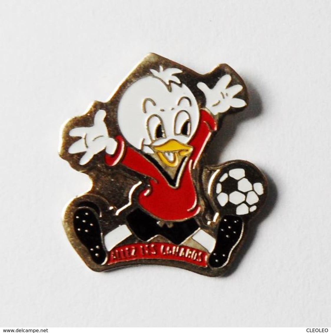 Pin's DISNEY Riri Ou Fifi Ou Loulou Allez Les Canards - Disney