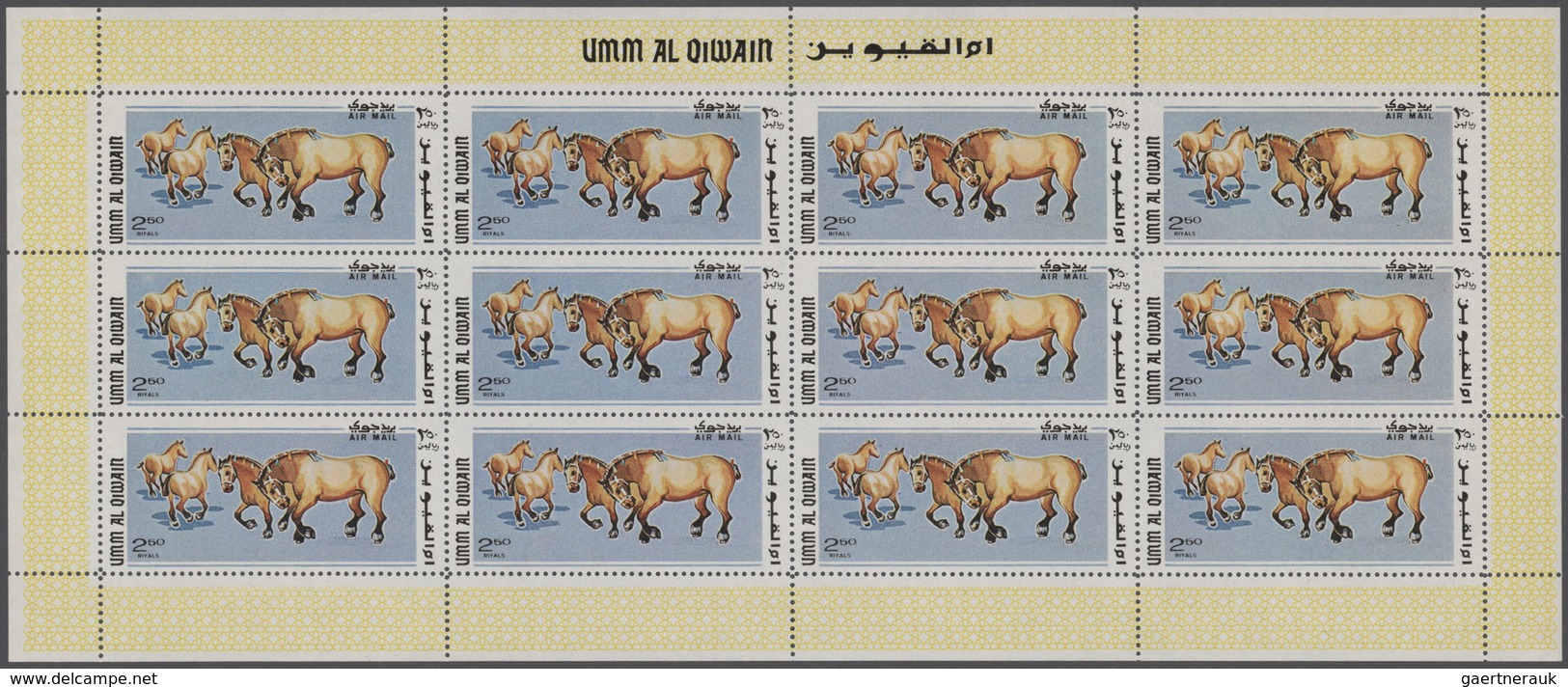 Umm Al Qaiwain: 1964/1969, Big Investment Accumulation Of Full Sheets, Part Sheets And Souvenir Shee - Umm Al-Qiwain