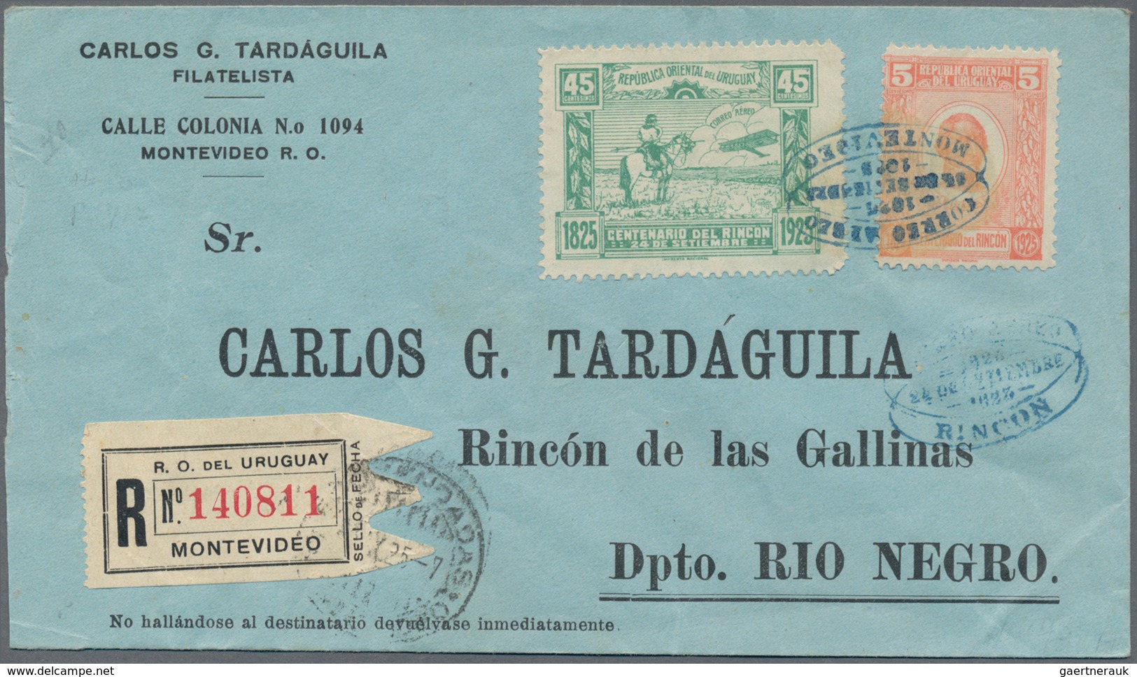 Uruguay: 1875/1985 (ca.), Little Holding Of Ca. 60 Covers, Very Early Unused Formularcards (H&G1/18) - Uruguay